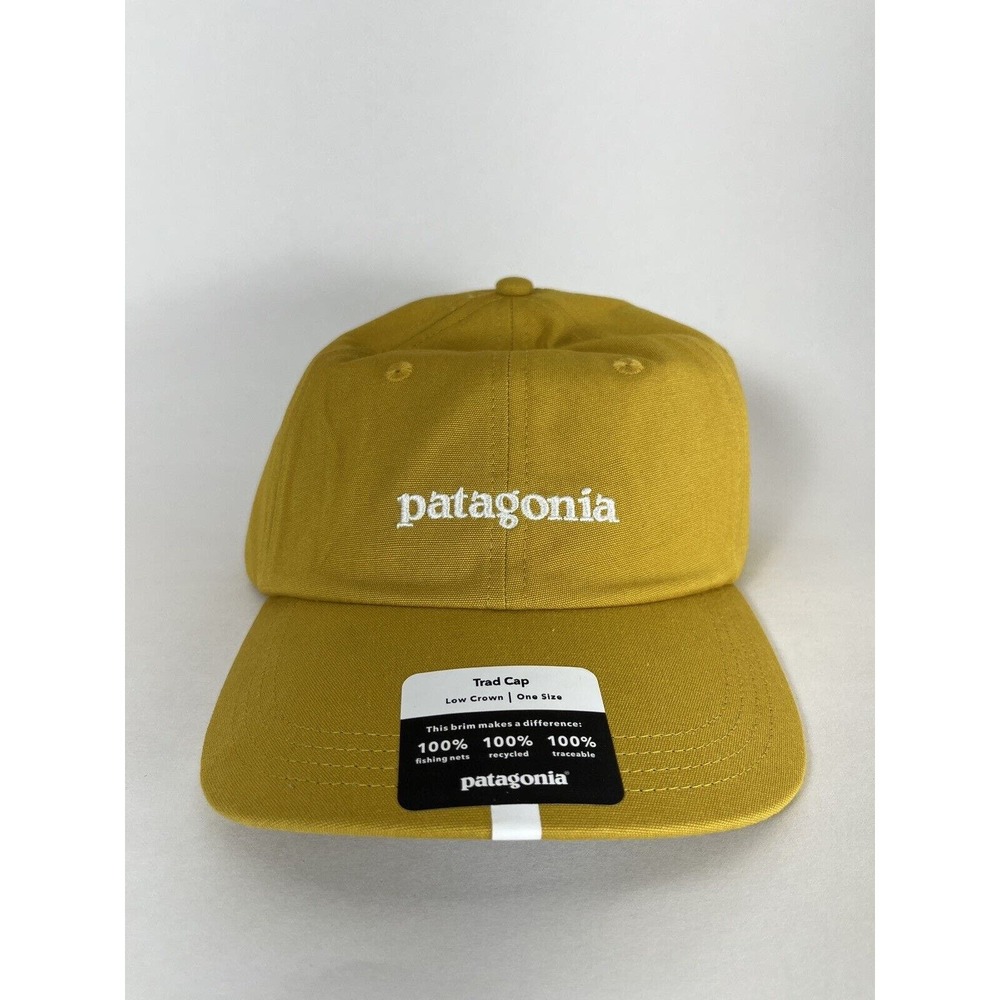 Patagonia Mens Fitz Roy Icon Gold Yellow - Baseball Hat Cap